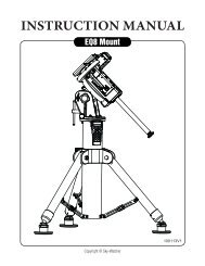 Skywatcher EQ8 Manual - First Light Optics