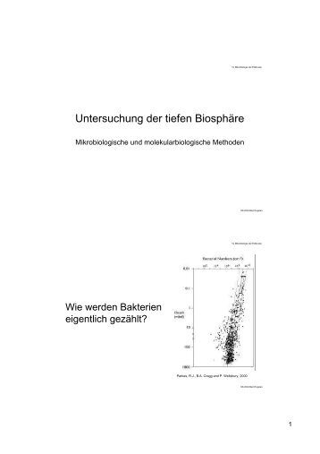 Mikrobiologische und molekularbiologische Methoden