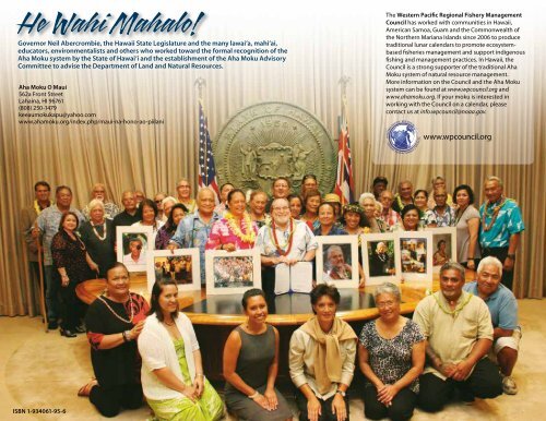 Maui, Hawaii - Western Pacific Fishery Council