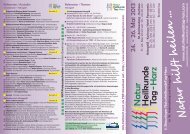 Programmflyer mit weiteren Informationen - Gesellschaft für ...