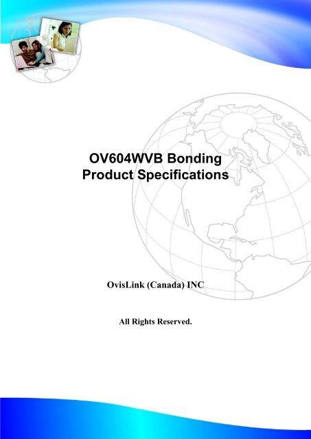 OV604WVB Data Sheet(PDF-396KB) - Ovislink