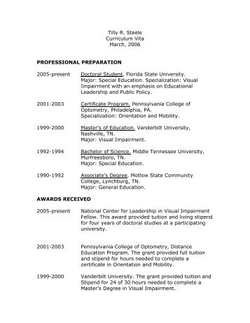 Resume PDF - Salus University