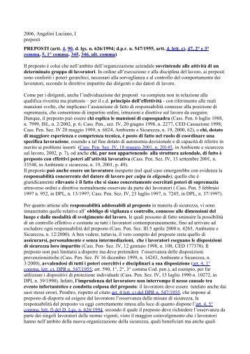 Il Preposto - Unipd-Org.It