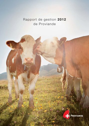Rapport annuel 2012 - Schweizer Fleisch