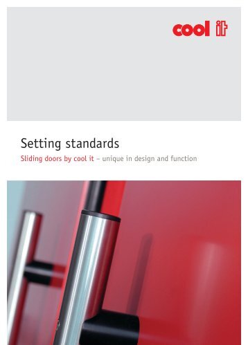 Setting standards - Coolit Isoliersysteme Gmbh