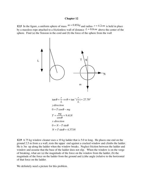 Chapter 12 12 5 In The Figure A Uniform Sphere Of Mass M 0 85 Kg Chapter 12 12 5 In The Figure A Uniform Sphere Of Mass M 0 85 Kg
