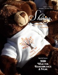 Walk Issue - Share Pregnancy & Infant Loss Support, Inc.