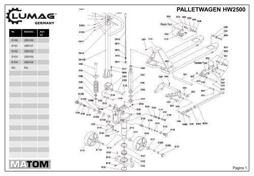 Doorslijper TS350G - Matom