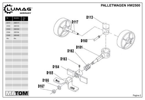 Doorslijper TS350G - Matom