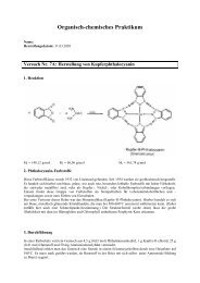 Organisch-chemisches Praktikum