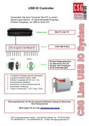 USB IO Controller - CSG