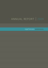 Annual Report 2008-09 - Legal Services Commissioner