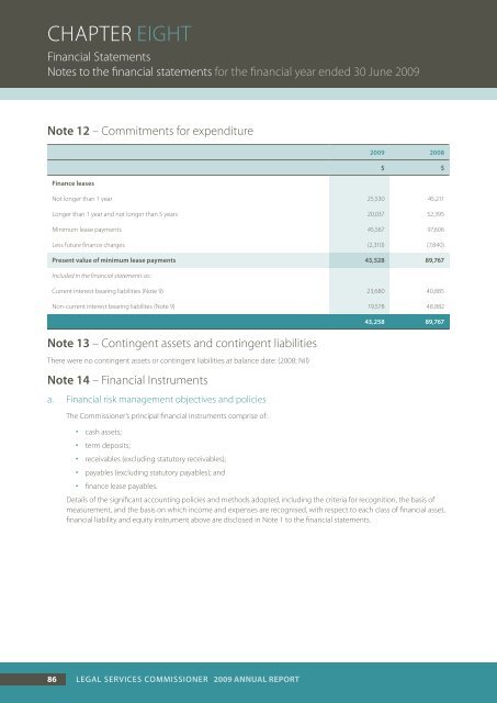 Annual Report 2008-09 - Legal Services Commissioner