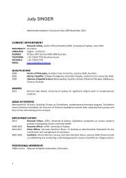 Curriculum Vitae