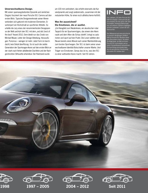 Ausgabe 01/2013 [2546 kB] - Porsche Zentrum Regensburg