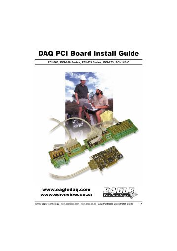 DAQ PCI Board Install Guide