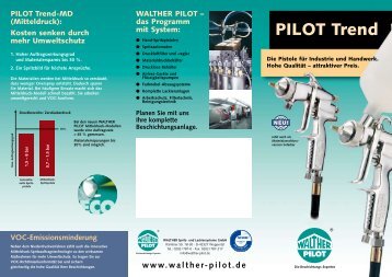 Flyer PILOT Trend - Walther Pilot