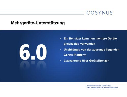 Troubleshooting (3) - Cosynus