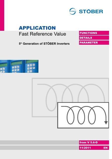 Used Parameters - STÃ–BER ANTRIEBSTECHNIK GmbH + Co. KG