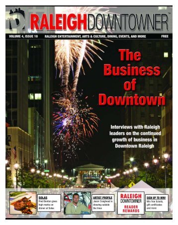 READER REWARDS - Raleigh Downtowner