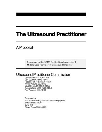 The Ultrasound Practitioner - Society of Diagnostic Medical ...