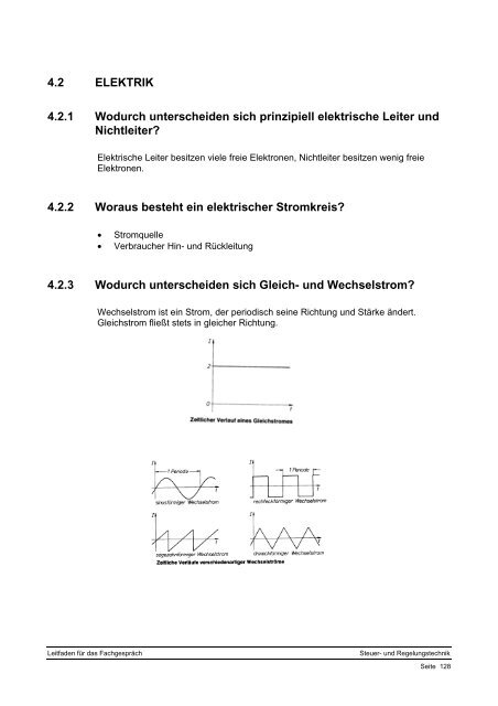 4.2.2 Woraus besteht ein elektrisc