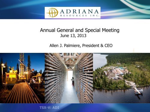 Corporate Presentation - Adriana Resources Inc.