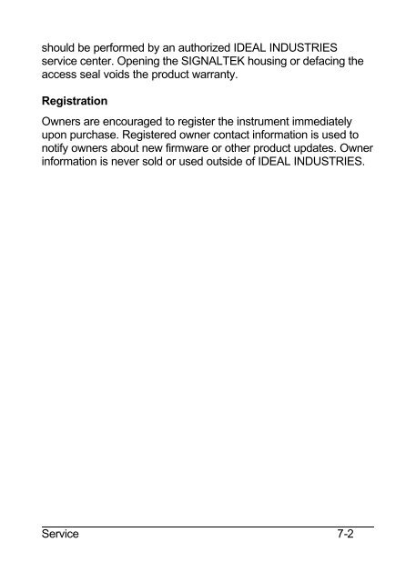 SIGNALTEK Users Guide V1.0 English - Ideal Industries