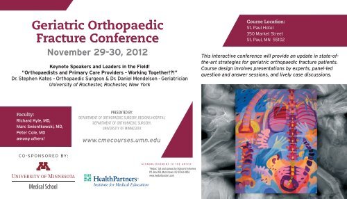 Geriatric Orthopaedic Fracture Conference - University of Minnesota ...