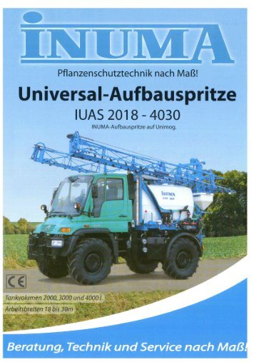 PDF-Datei 1 MB - INUMA Fahrzeug-Service und Maschinenbau GmbH