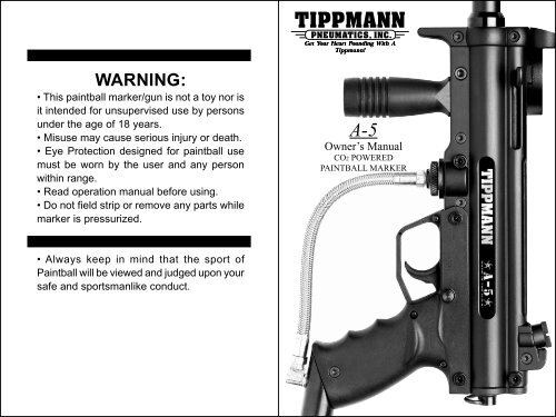 Tippmann A-5 Paintball Marker