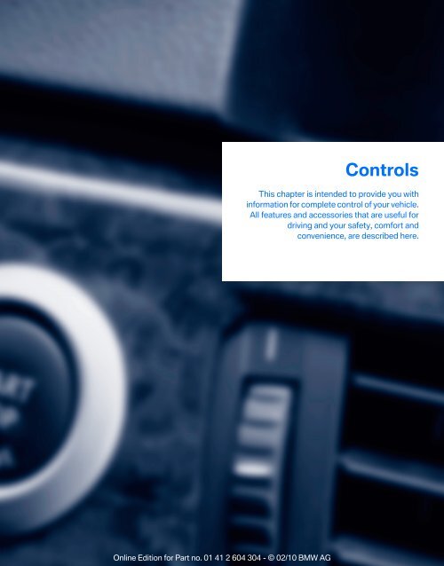 2011 3 Series Owner's Manual without iDrive - Irvine BMW