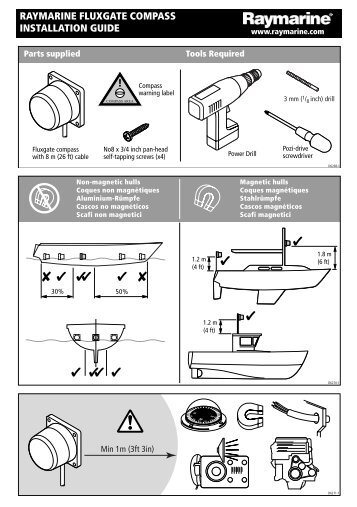raymarine fluxgate compass installation guide - Zanshin