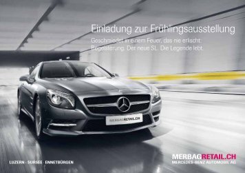 Einladung zur FrÃ¼hlingsausstellung - Mercedes-Benz Automobil AG