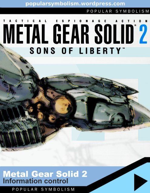 One of the things that bothers me about Metal Gear 2: Solid Snake