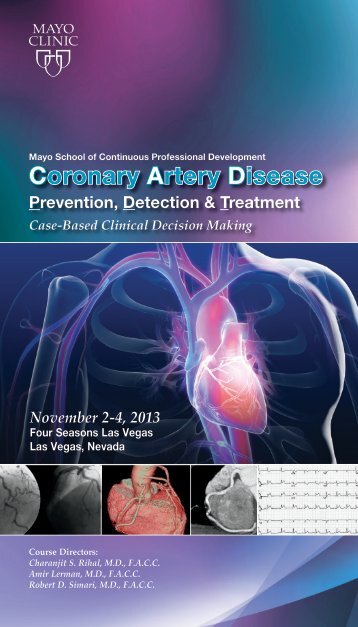 Coronary Artery Disease: Prevention, Detection and ... - Mayo Clinic