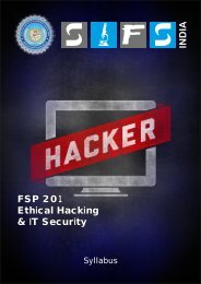 FSP 201 Ethical Hacking 