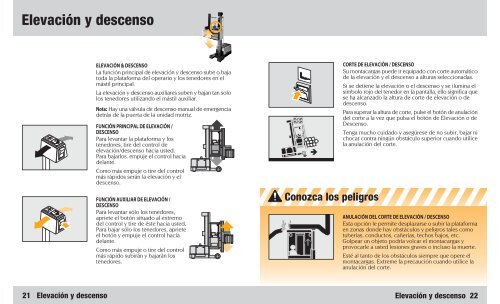 ADVERTENCIA - Crown Equipment Corporation