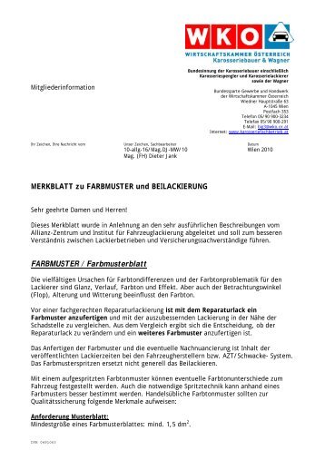 Brief 10 - Karosseriefachbetrieb