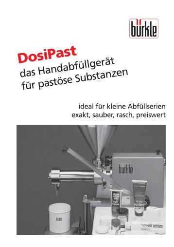 DosiPast - Preisliste