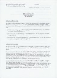 Mikrocomputer Klausur WS 2004/2005 (pdf-Datei)