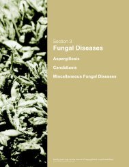 Section 3: Fungal Diseases - National Wildlife Health Center