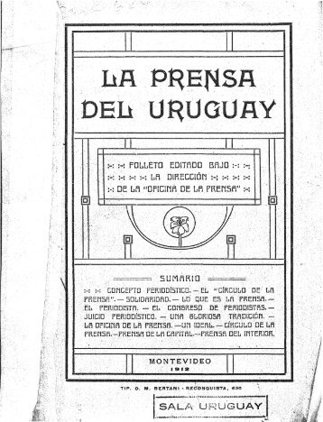 La prensa del Uruguay. -- Montevideo - Publicaciones PeriÃ³dicas ...