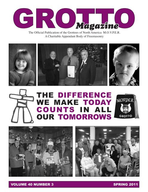 Grotto Magazine - The Humanitarian Foundation