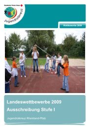 Landeswettbewerbe 2009 Ausschreibung Stufe I