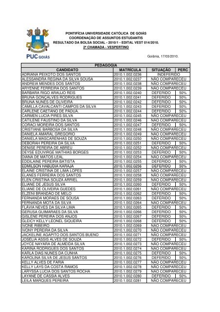 Todos os cursos - Ucg