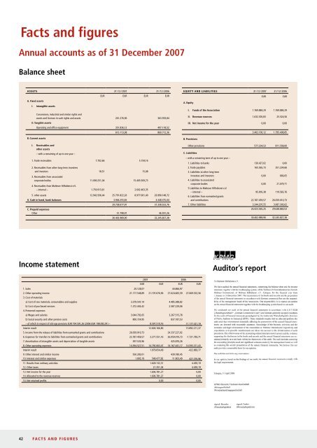 Malteser International Annual Report 2007 - Ordine di Malta