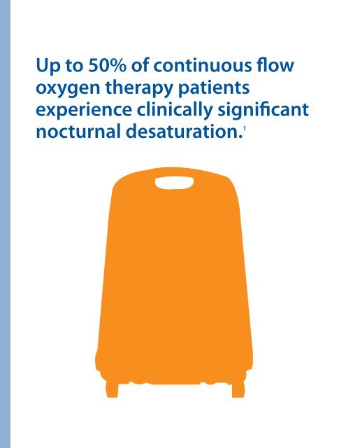 Up to 50% of continuous flow oxygen therapy patients ... - Inogen One