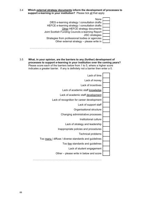 study of environments to support e- learning in uk further and ... - Jisc