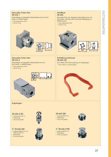 Referentie systemen voor draadvonken